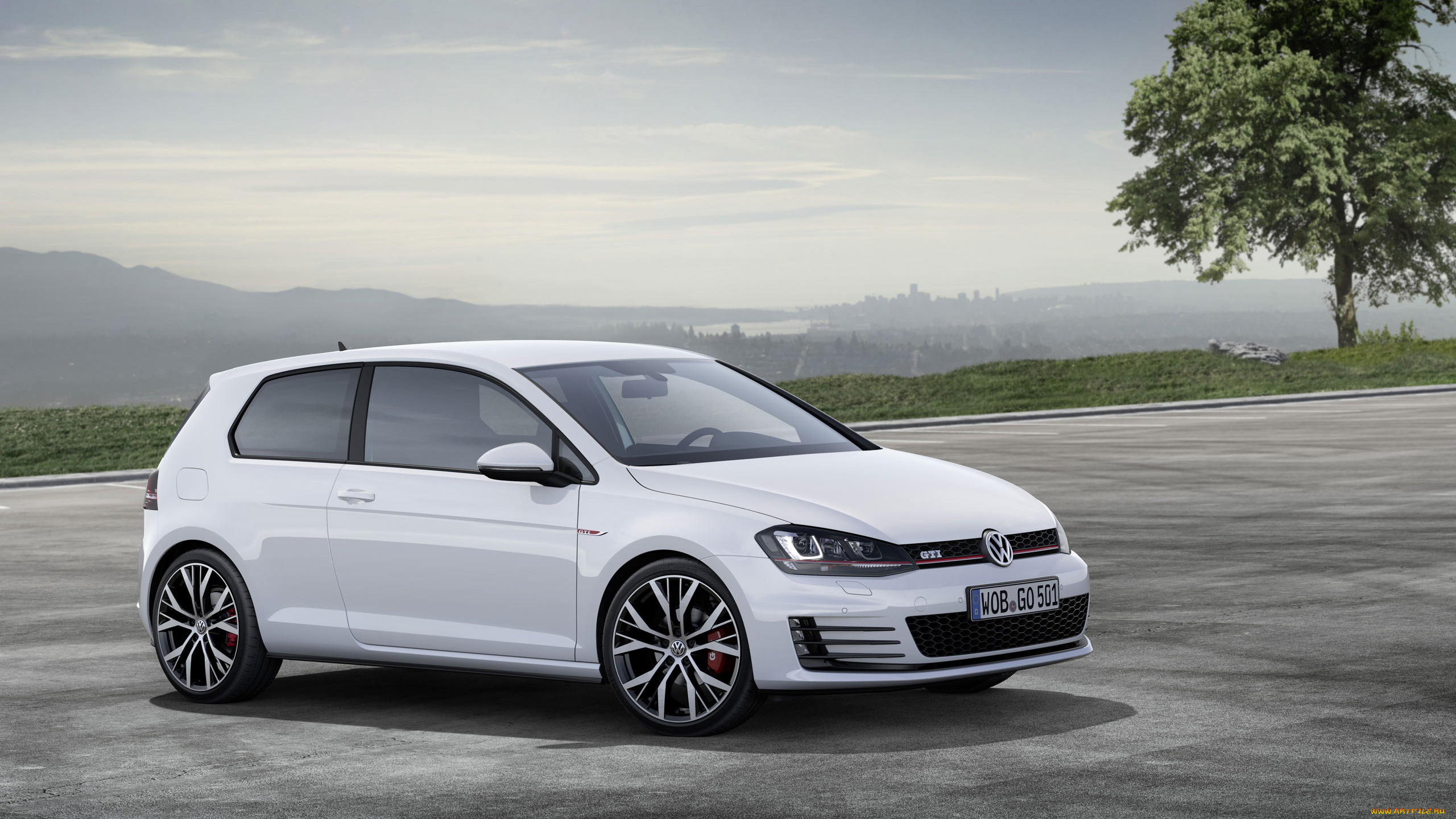 , volkswagen, golf, gti, car